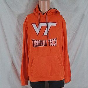 Men's Colosseum Virginia Tech Pullover Hoodie - Burnt Orange - M - NWOT